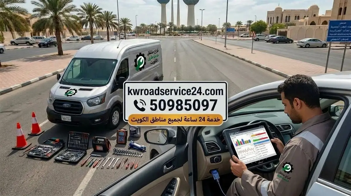 فحص كمبيوتر سيارات متنقل وكشف أعطال وبرمجة في الكويت 50985097